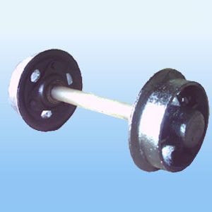 1T、1.5T礦車輪對(duì)